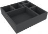AFMEGG060BO 60 mm foam tray for Arkham Horror board game box