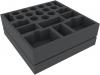 Feldherr foam tray set for Teenage Mutant Ninja Turtles: Shadows of the Past board game box