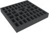 AFMEEW040BO foam tray for board games - 48 compartments