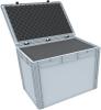 ED 64/42 HG Eurocontainer Case / Euro Box 600 x 400 x 435 mm inclusive pick and pluck foam