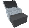 ED 64/42 HG Eurocontainer Case / Euro Box 600 x 400 x 435 mm inclusive pick and pluck foam 4