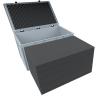 ED 64/32 1G Eurocontainer Case / Euro Box with handle 600 x 400 x 335 mm inclusive pick and pluck foam 2