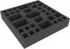 AGGP055BO 295 mm x 295 mm x 55 mm foam tray for board game boxes