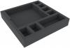 AGGW050BO 295 mm x 295 mm x 50 mm foam tray for board game boxes