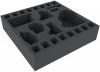 AGGV055BO 295 mm x 295 mm x 55 mm foam tray for board game boxes