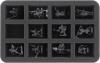 HS050A003 foam tray for Adeptus Mechanicus - 12 compartments