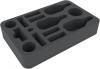 HSHN050BO 50 mm (2 inches) half-size foam tray for Dropfleet Commander - Scourge Cruisers and Frigates + FREE capsule for pegs