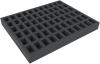 FSMEOU035BO 35 mm Full-Size foam tray with 66 compartments