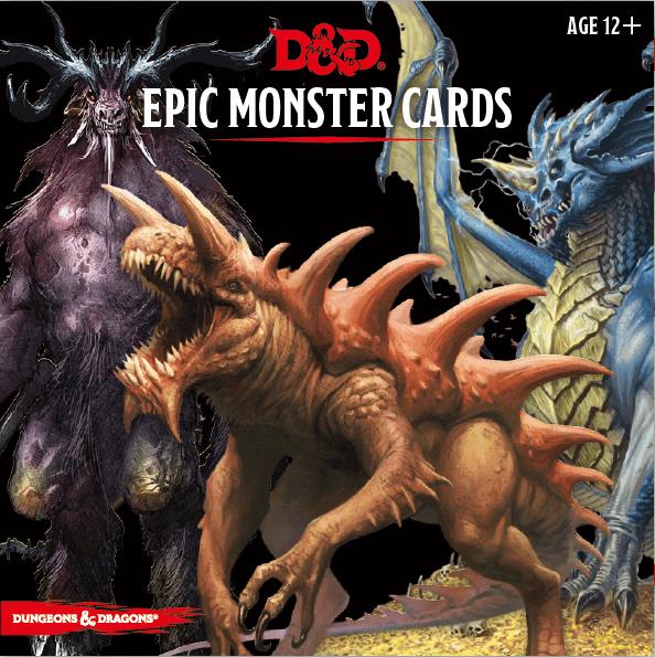 Monster Cards: Epic Monsters (77 cards)