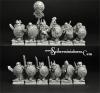 Dwarves Swordsmen 12 miniatures (12)