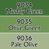 MSP Triads: Olive Greens