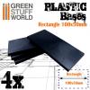 Plastic Bases - Rectangle 100x50mm 2