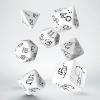 Bright Llama Dice Set (White & Black)