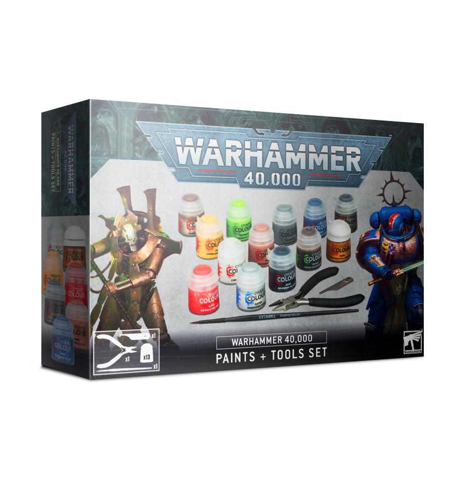 Warhammer 40000 Paints and Tools