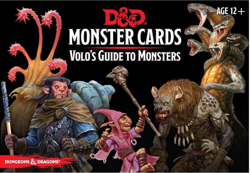 Monster Cards: Volo's Guide to Monsters (81 cards)