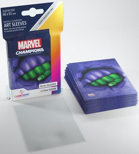 UNIT Gamegenic Marvel Champions Art Sleeves- She-Hulk (50 ct.)