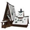 Icewind Dale: Rime of the Frostmaiden- The Lodge Papercraft Set: D&D Icons of the Realms