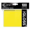 Eclipse PRO Gloss Standard Sleeves: Lemon Yellow (100)