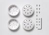 R Wheels (22mm) White