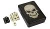 Skull Tin (x5 Black Dice x15 Bone Dice)