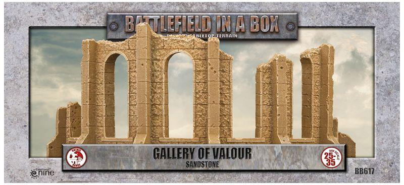 Gothic Battlefields - Gallery of Valour - Sandstone (x1) 30mm