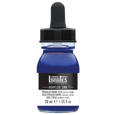 Liquitex Pro Acrylic Ink 30ml - Phthalo Blue Green Shade