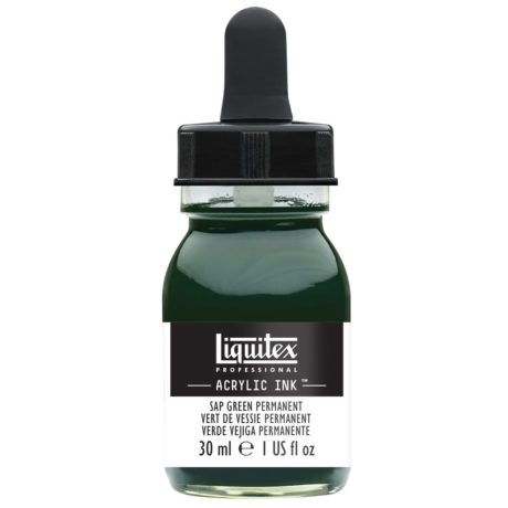 Liquitex Pro Acrylic Ink 30ml - Sap Green Permernant