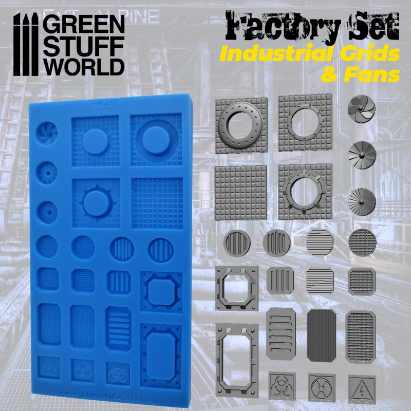 New Silcone Molds & Releases from Green Stuff World