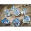 Chessex - Borealis Polyhedral 7 Dice Set - Luminary Icicle light blue