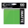 Eclipse Matte Standard Sleeves: Lime Green (100)