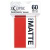 Eclipse Matte Small Sleeves: Apple Red (60)