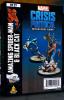 Spider-man and Black Cat Marvel Crisis Protocol Miniatures Game
