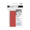 UNIT Pro Matte Small Deck Protectors (60 ct) - Red