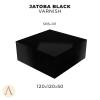 Jatoba Black Varnish-120x120x50