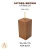 Jatoba Brown Varnish-35x35x70 Bust
