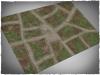 Cobblestone Streets - 3x3 Mousepad with Malifaux Zones