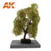 Weeping Willow Summer Tree 1/72  (h0 / 1:72 /1:48)