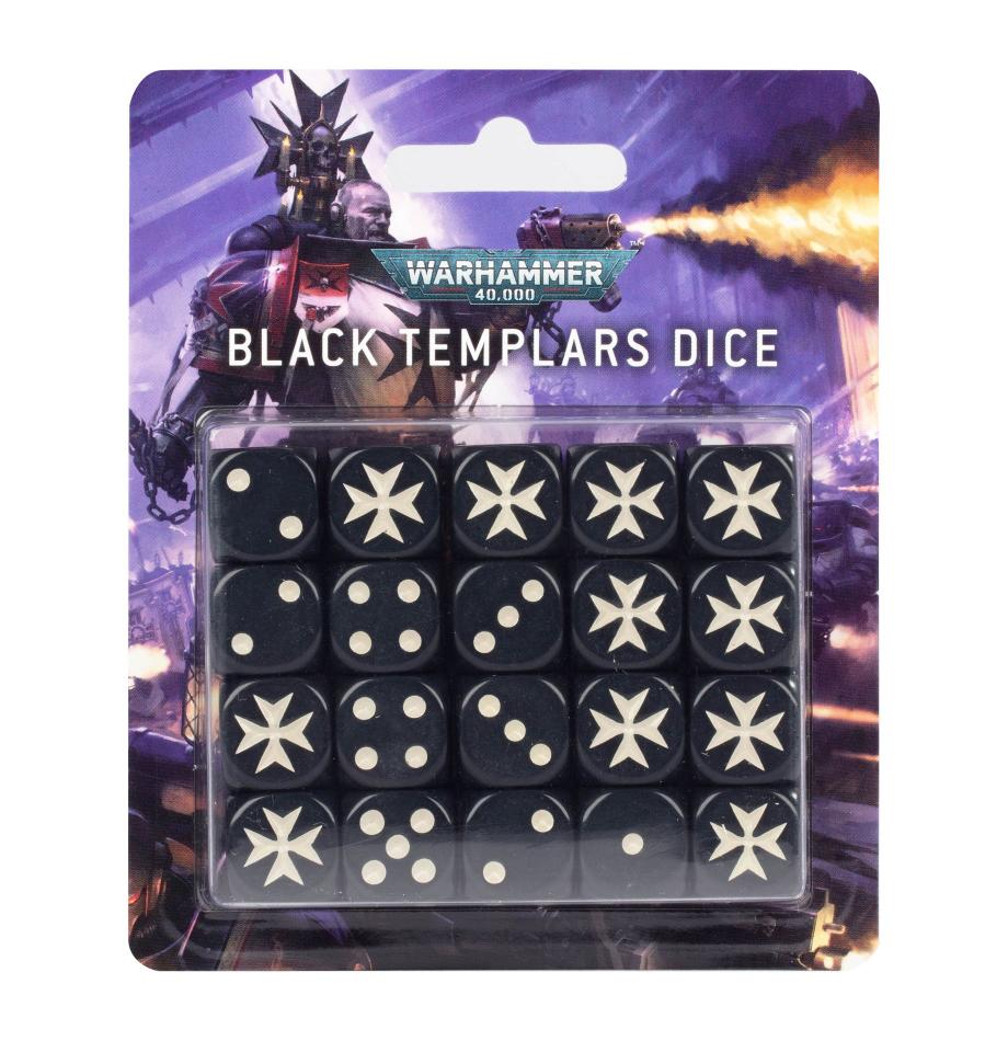 Warhammer 40,000: Black Templars Dice