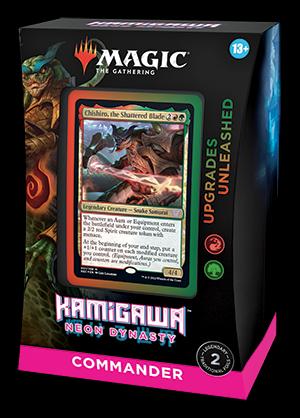MTG: Kamigawa Neon Dynasty Commander Deck: Upgrades Unleashed
