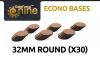 GF9 Econo Bases 32mm round (x30)