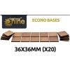 GF9 Econo Bases 36x36mm (x20)