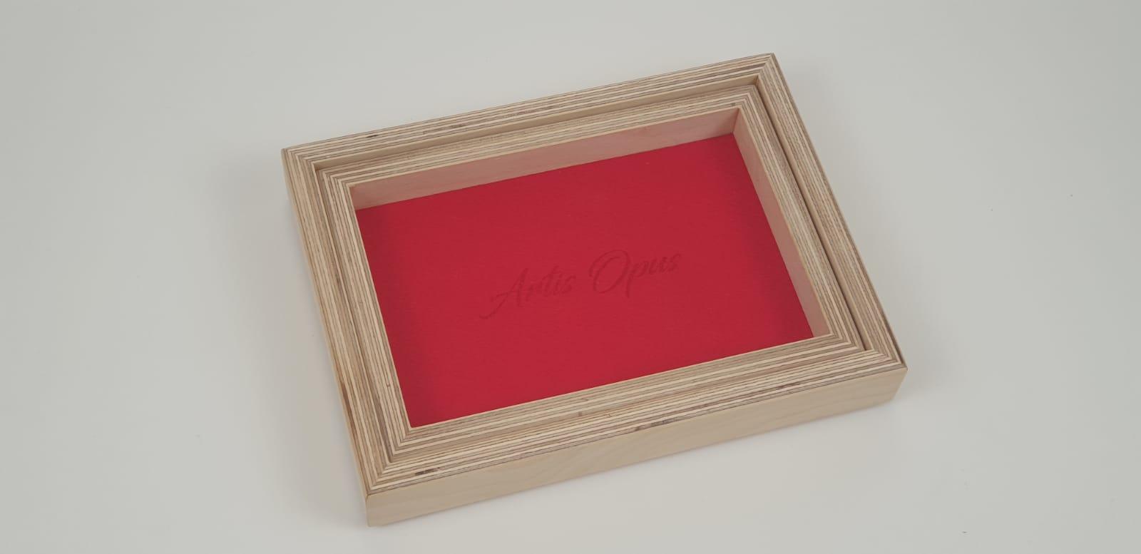 Artis Opus Dice Tray - Rectangle (22x15cm) - Red