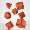 Dragon Slayer Red & Orange Dice Set