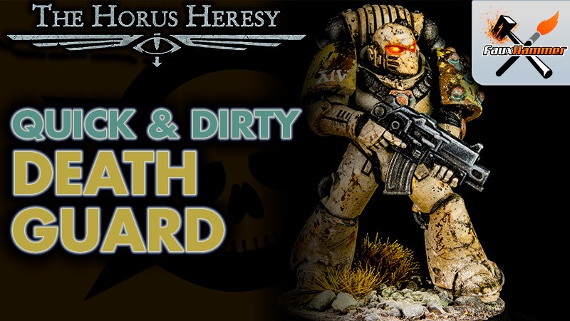 How to Paint 30k Horus Heresy Death Guard