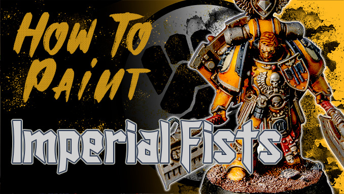 How to Paint 30k Imperial Fists