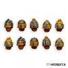 Omega Legion Helmet Heads (10)