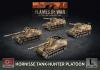 Hornisse (8.8cm) / Hummel (15cm) TankHunter Platoon (x4 Plastic)