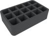 HSMFAG070BO 70 MM HALF-SIZE FOAM TRAY WITH 15 COMPARTMENTS 2