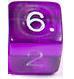 Gem Dice PURPLE Bag of 10 D6