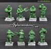 28mm/30mm Peasants set 4 miniatures (4) 1